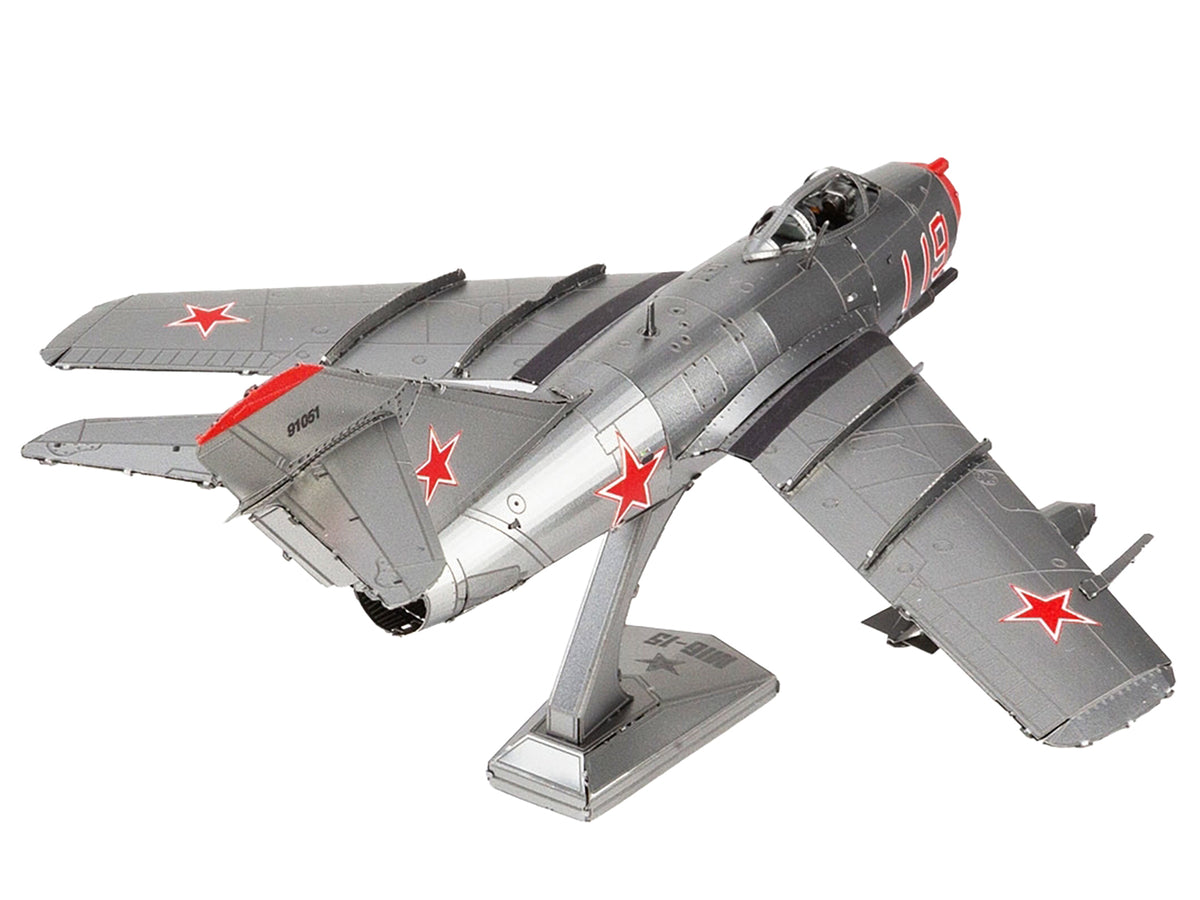 Model Kit Mikoyan-Gurevich MiG-15 Fighter Aircraft "Korean War" Soviet Air Force (Moderate Difficulty) Steel Model