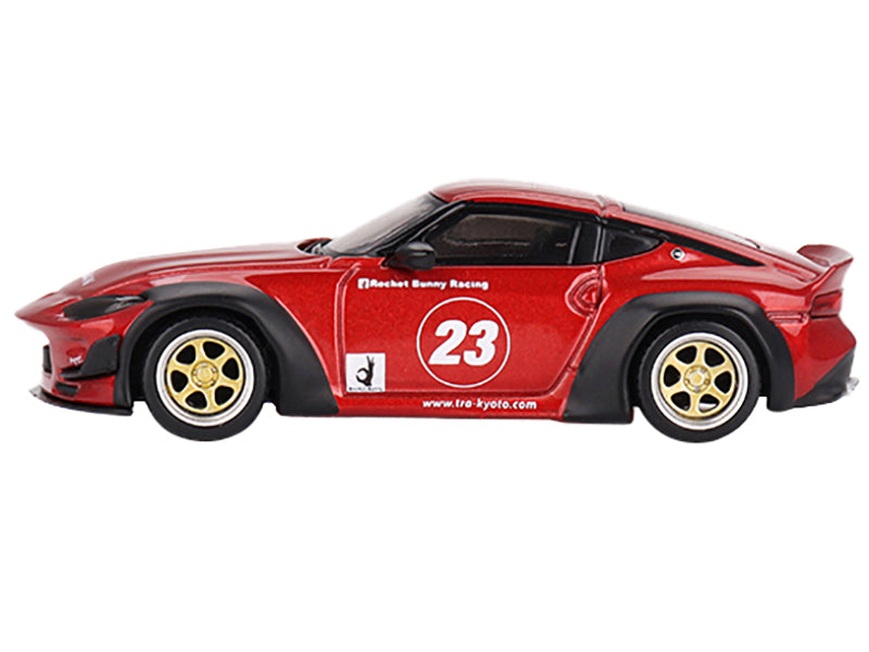 Nissan Z "Pandem" #23 Passion Red Metallic Limited Edition to 6600 pieces Worldwide 1/64 Diecast Model Car
