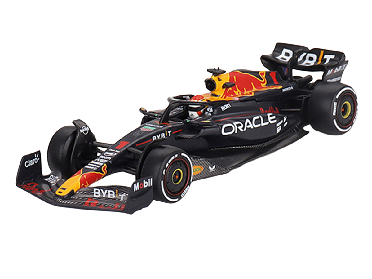 Red Bull Racing RB19 #1 Max Verstappen Winner Formula One F1 "Bahrain GP" (2023) Limited Edition 1/64 Die Cast Model Car