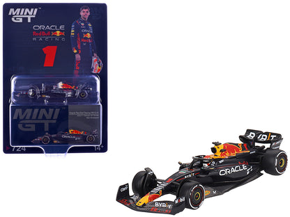 Red Bull Racing RB19 #1 Max Verstappen Winner Formula One F1 "Bahrain GP" (2023) Limited Edition 1/64 Die Cast Model Car