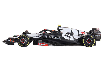 AlphaTauri AT04 #22 Yuki Tsunoda Formula One F1 "Australian GP" (2023) Limited Edition 1/64 Diecast Model Car