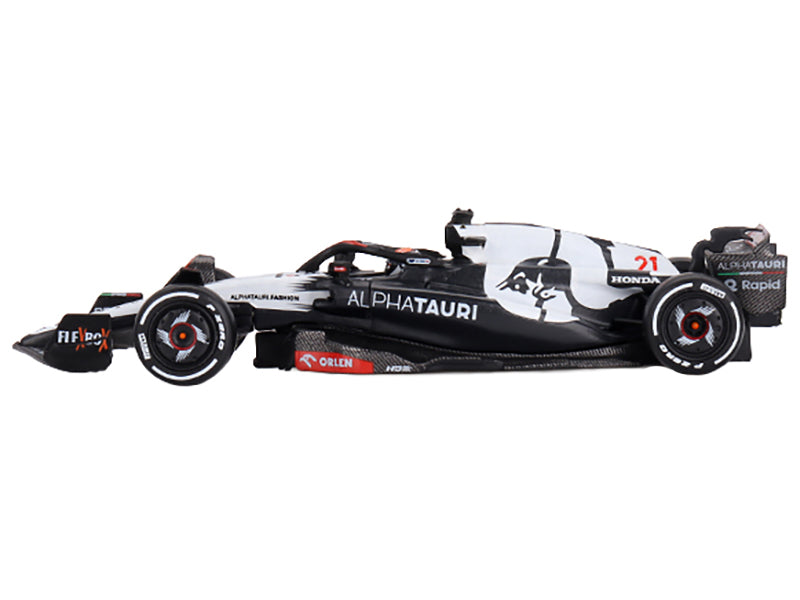 AlphaTauri AT04 #21 Nyck de Vries Formula One F1 "Australian GP" (2023) Limited Edition 1/64 Diecast Model Car