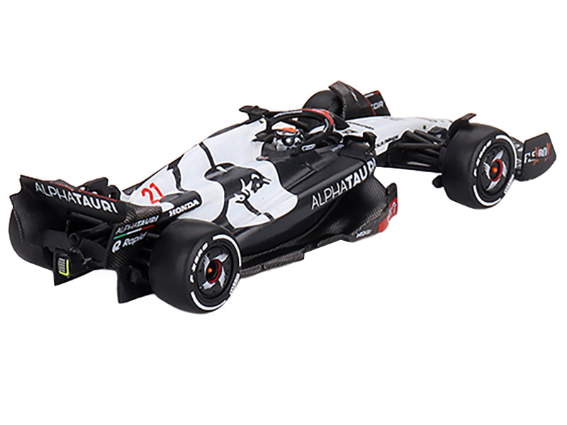 AlphaTauri AT04 #21 Nyck de Vries Formula One F1 "Australian GP" (2023) Limited Edition 1/64 Diecast Model Car