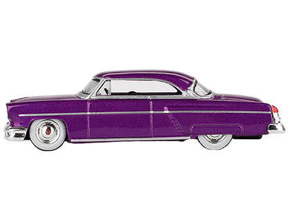1954 Lincoln Capri Hot Rod Purple Metallic Limited Edition to 3600 pieces Worldwide 1/64 Diecast Model Car