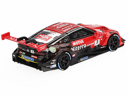 Nissan Z GT500 #3 Katsumasa Chiyo - Mitsunori Takaboshi "Niterra MOTUL Z - NDDP Racing" "Super GT Series" (2023) Limited Edition 1/64 Diecast Model Car