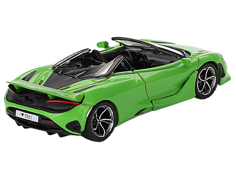 McLaren 750S Spider Mantis Green Limited Edition 1/64 Diecast Model Car