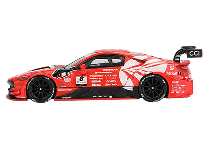 Honda NSX-GT "Type S" GT500 #8 Tomoki Nojiri - Toshiki Oyu "ARTA" "Super GT Series" (2023) Limited Edition 1/64 Diecast Model Car