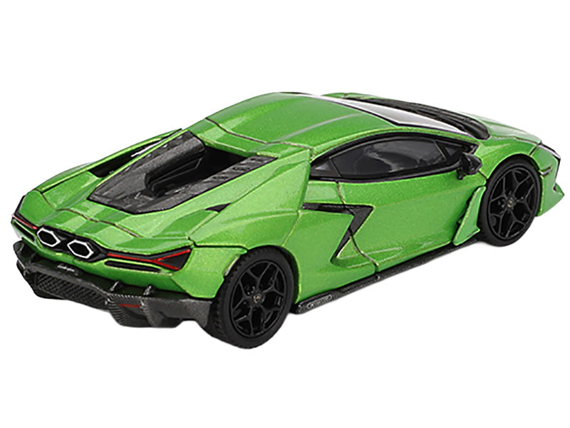 Lamborghini Revuelto Verde Selvans Green Metallic Limited Edition 1/64 Diecast Model Car