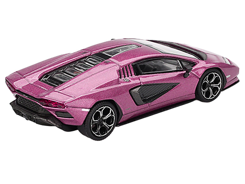 Lamborghini Countach LPI 800-4 Viola 30th Metallic Limited Edition 1/64 Diecast Model Car