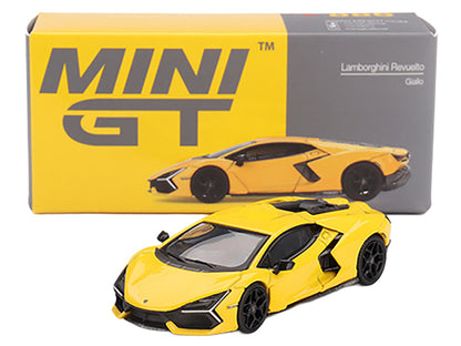 Lamborghini Revuelto Giallo (Yellow) Limited Edition 1/64 Diecast Model Car