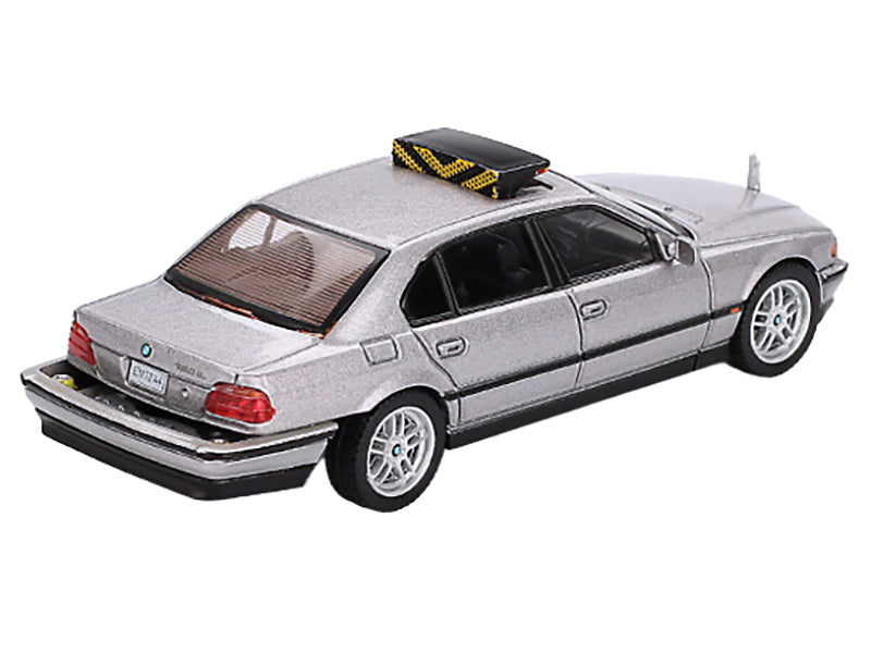 BMW 750IL Gray Metallic 007 James Bond "Tomorrow Never Dies" (1997) Movie Limited Edition 1/64 Diecast Model Car