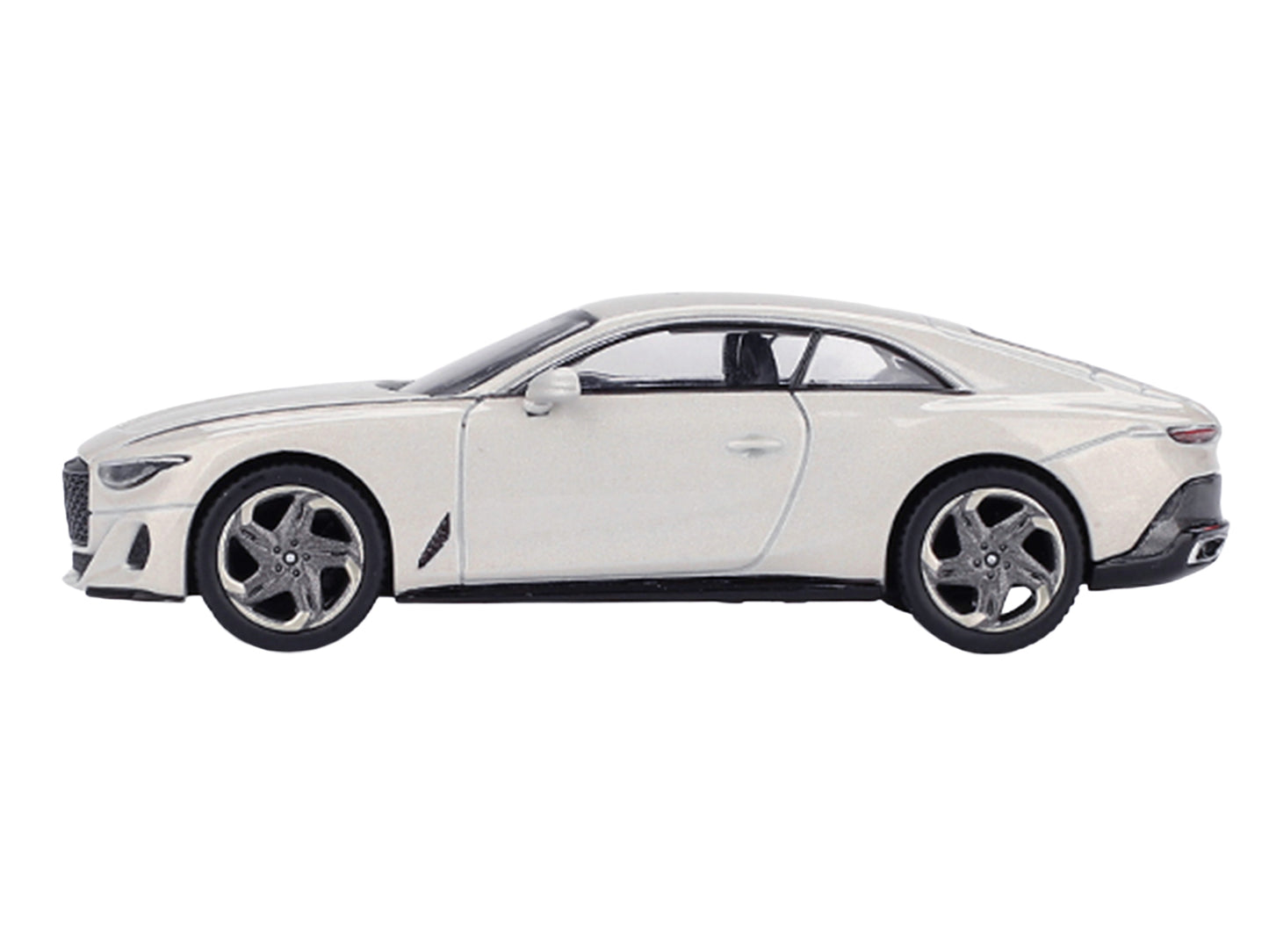 Bentley Batur Bonneville Pearl White Metallic Limited Edition 1/64 Die Cast Model Car