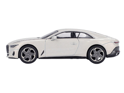 Bentley Batur Bonneville Pearl White Metallic Limited Edition 1/64 Die Cast Model Car