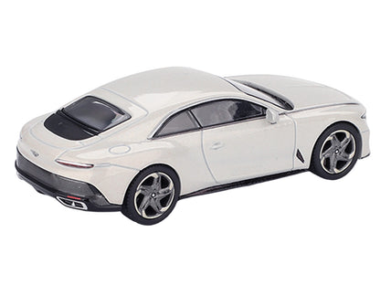 Bentley Batur Bonneville Pearl White Metallic Limited Edition 1/64 Die Cast Model Car