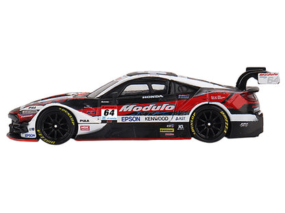 Honda NSX-GT "Type S" GT500 #64 Takuya Izawa - Kakunoshin Ohta "Modulo Nakajima Racing" "Super GT Series" (2023) Limited Edition 1/64 Diecast Model Car