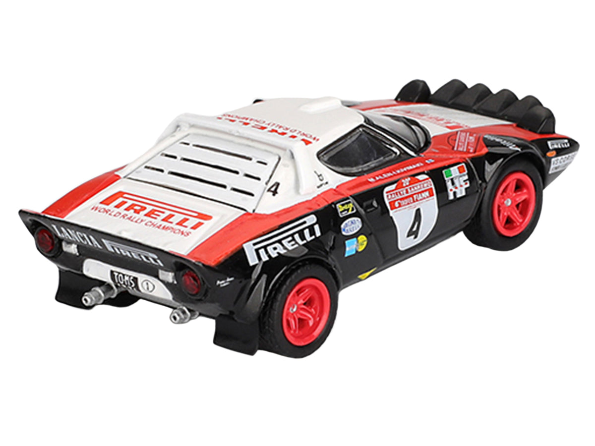 Lancia Stratos HF #4 Markku Alen - Ilkka Kivimaki Winner "Rally Sanremo" (1978) Limited Edition 1/64 Diecast Model Car