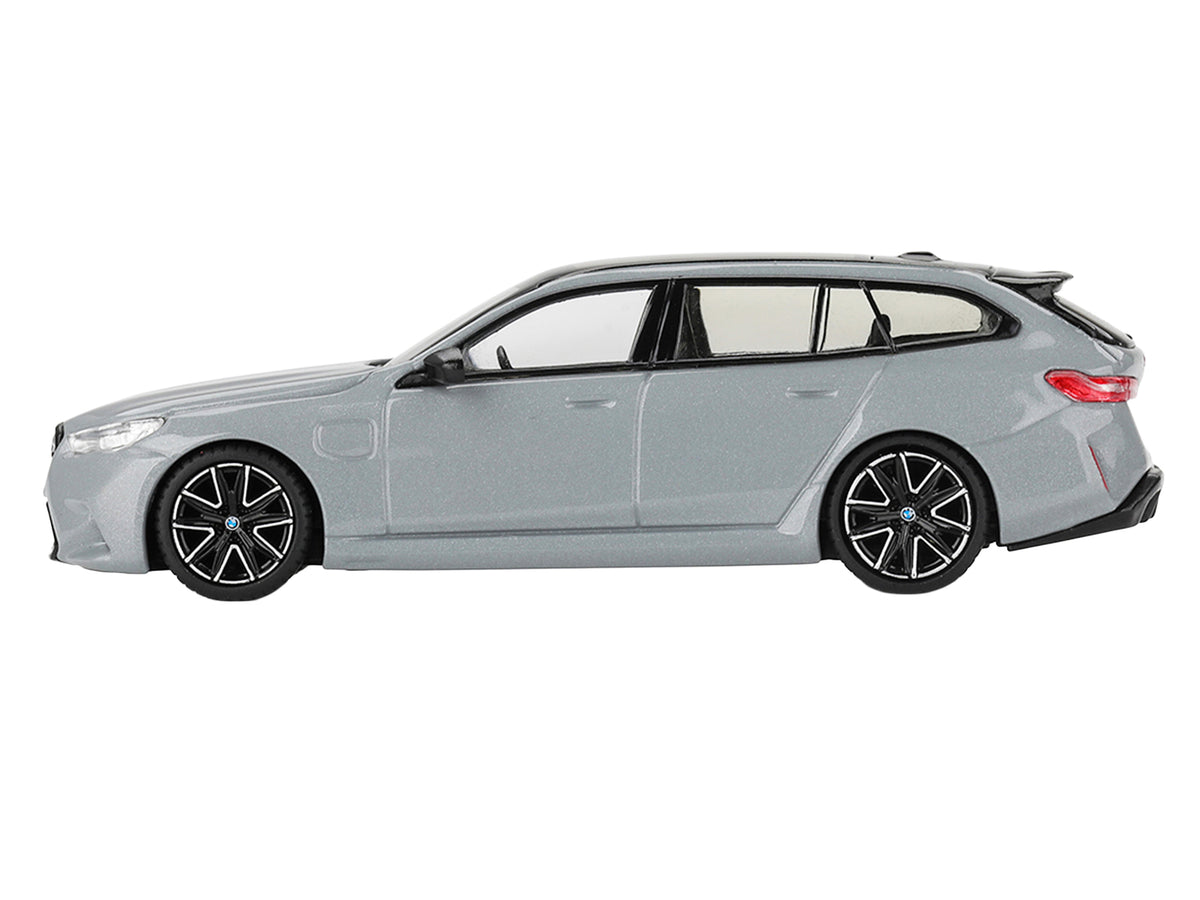 BMW M5 Touring Brooklyn Gray Metallic with Sunroof 1/64 Diecast Model Car