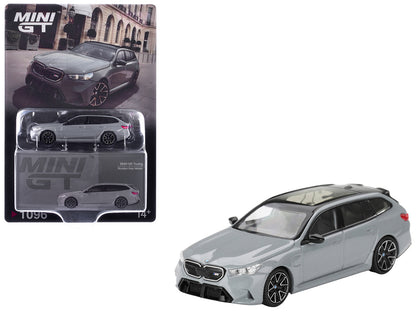 BMW M5 Touring Brooklyn Gray Metallic with Sunroof 1/64 Diecast Model Car