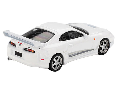 Toyota Supra "VeilSide Combat V-I" White Limited Edition 1/64 Die Cast Model Car