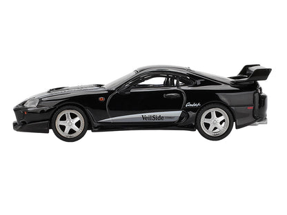 Toyota Supra "VeilSide Combat V-II" Black Limited Edition 1/64 Diecast Model Car