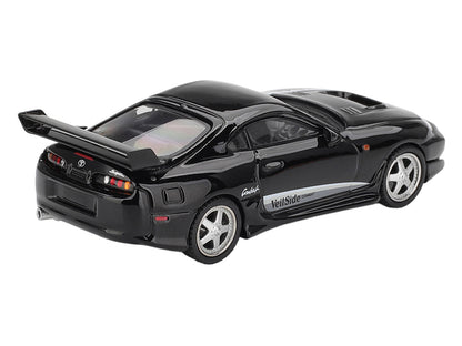 Toyota Supra "VeilSide Combat V-II" Black Limited Edition 1/64 Diecast Model Car