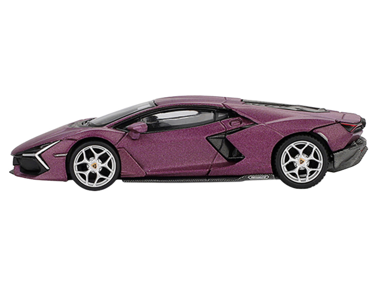 Lamborghini Revuelto Viola 30th Matt Purple Metallic Limited Edition 1/64 Diecast Model Car