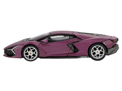 Lamborghini Revuelto Viola 30th Matt Purple Metallic Limited Edition 1/64 Diecast Model Car
