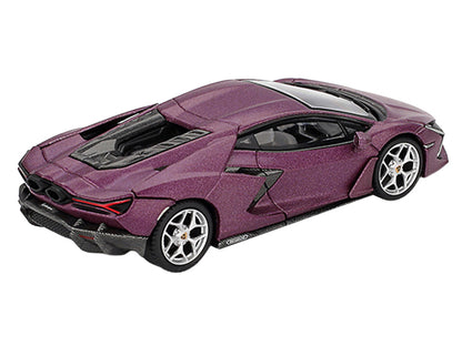 Lamborghini Revuelto Viola 30th Matt Purple Metallic Limited Edition 1/64 Diecast Model Car