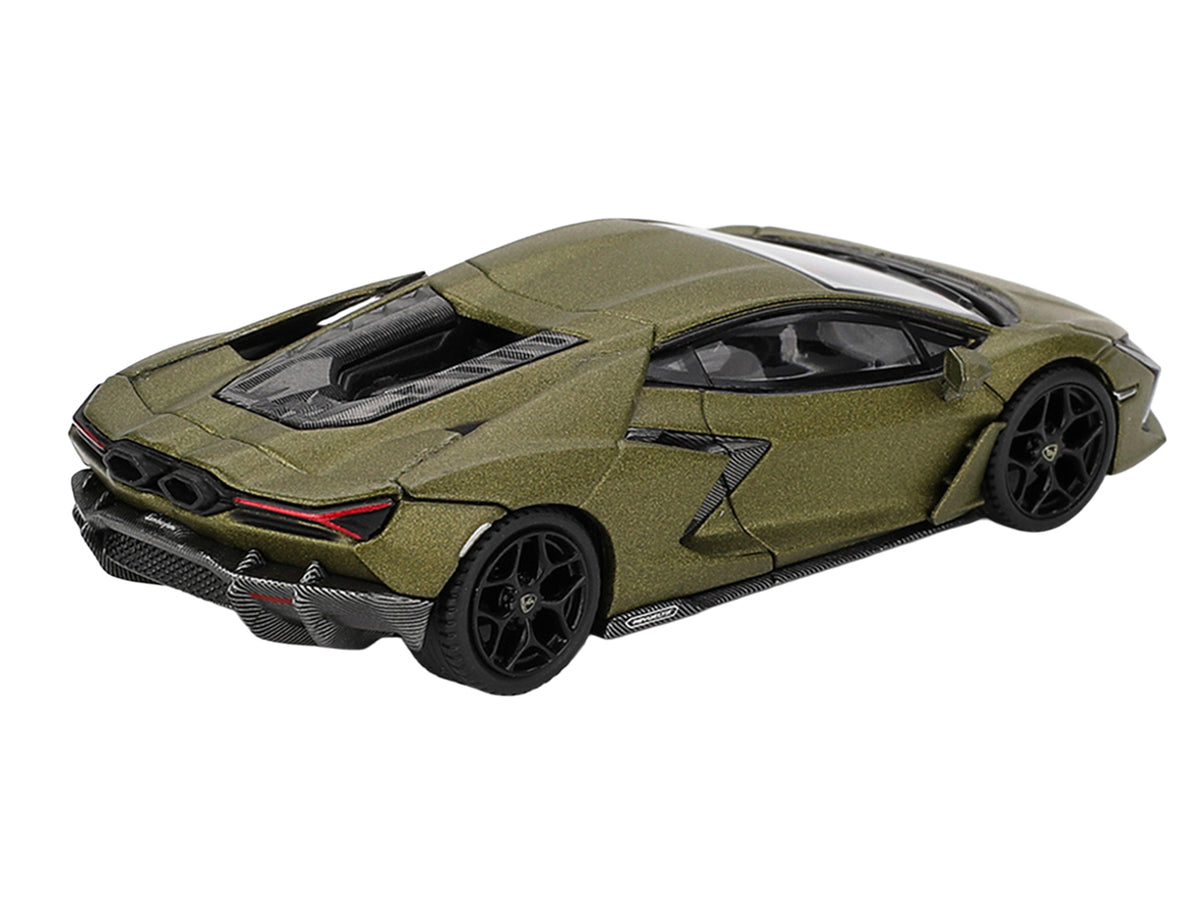 Lamborghini Revuelto Verde Gea Matte Green Metallic Limited Edition 1/64 Die Cast Model Car