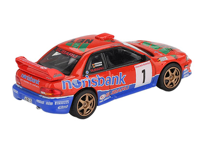 Subaru Impreza WRC97 #1 Armin Kremer - Fred Berssen Champion "Deutsche Rallye Meisterschaft (DRM)" (1999) Limited Edition 1/64 Diecast Model Car