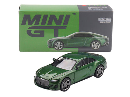 Bentley Batur Scarab Green Metallic Limited Edition 1/64 Diecast Model Car