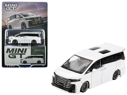 Toyota Vellfire 40 KUHL Van White Metallic Limited Edition 1/64 Die Cast Model Car