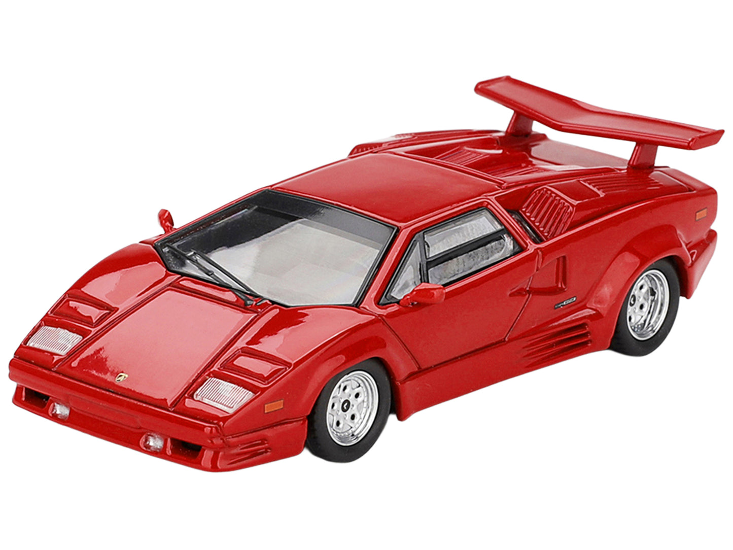 Lamborghini Countach "25th Anniversary" Red Limited Edition 1/64 Diecast Model Car