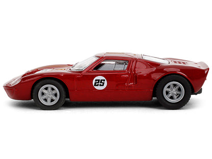 1965 Ford GT40 MK1 #25 Red Metallic with Gold Stripes "Collection" Series 1/64 Diecast Model Car