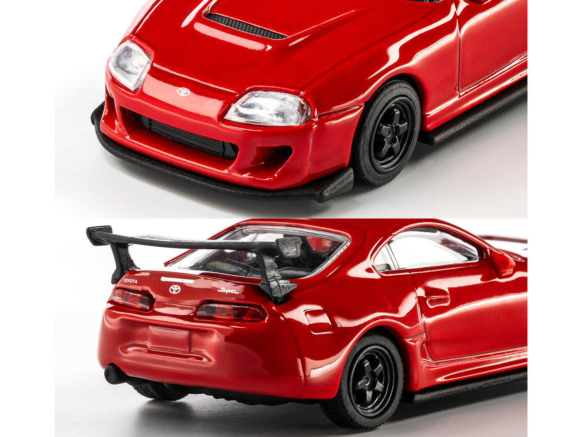 1995 Toyota Supra RHD (Right Hand Drive) Red "Collection" Series 1/64 Diecast Model Car