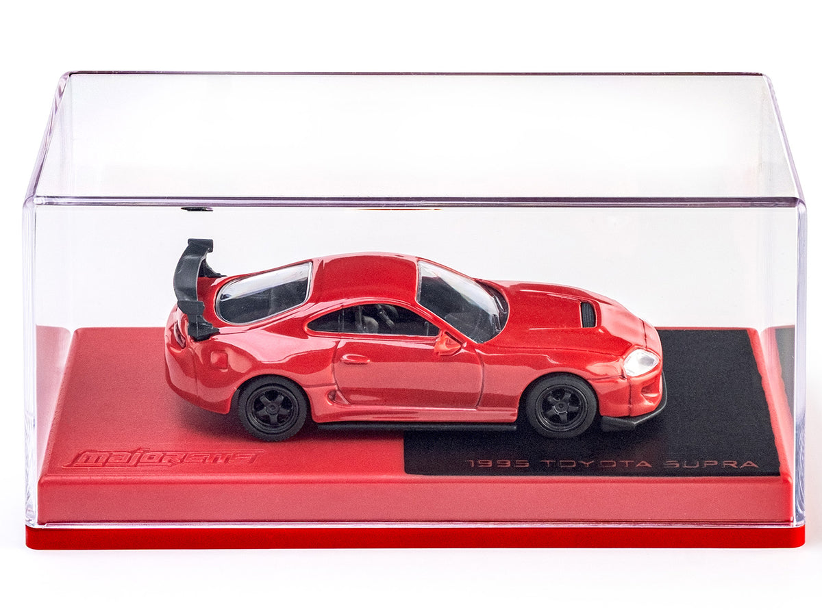 1995 Toyota Supra RHD (Right Hand Drive) Red "Collection" Series 1/64 Diecast Model Car