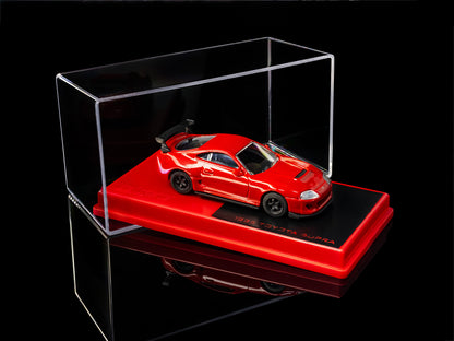 1995 Toyota Supra RHD (Right Hand Drive) Red "Collection" Series 1/64 Diecast Model Car