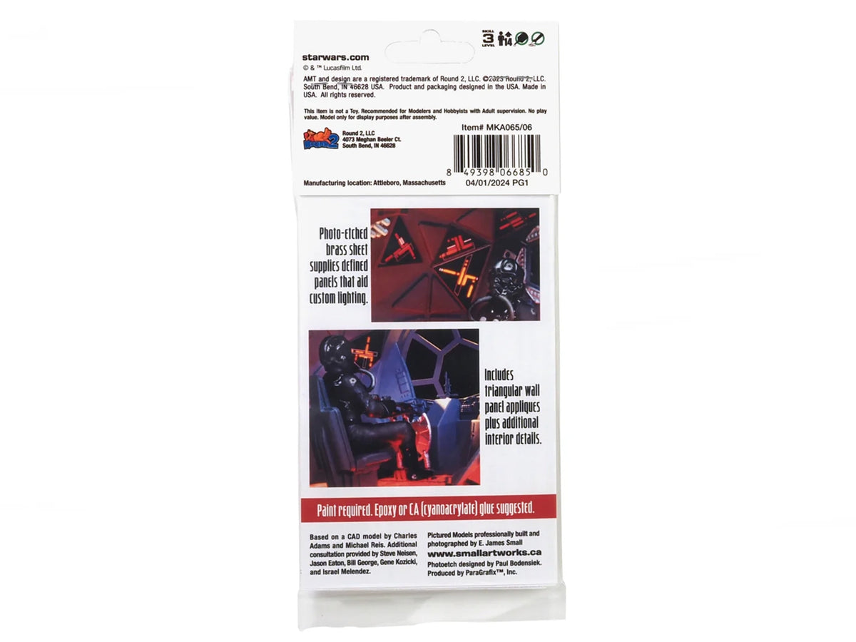 Photoetch Set for "Star Wars: A New Hope" Tie Fighter Kit 1/32 Scale