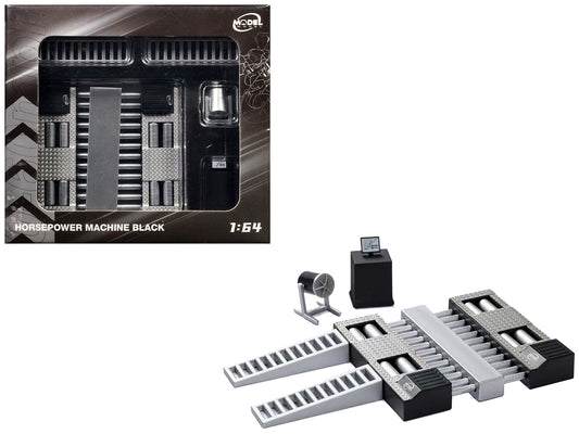 Horsepower Machine Black 1/64 Diecast Model