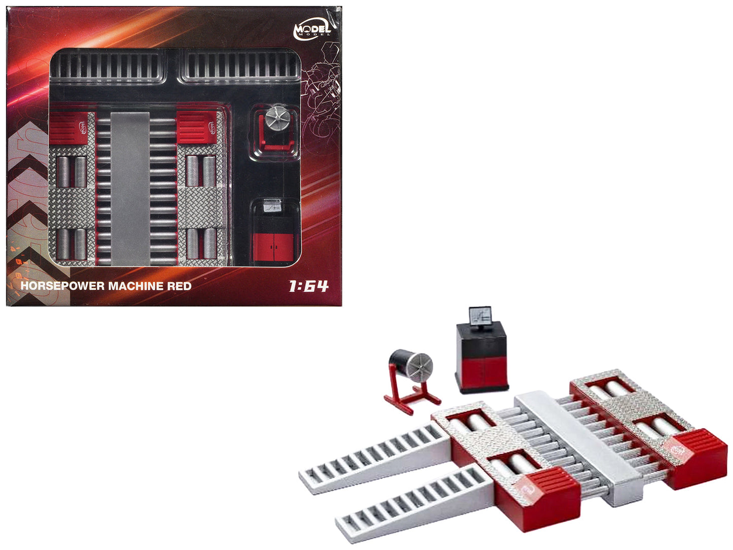 Horsepower Machine Red 1/64 Diecast Model