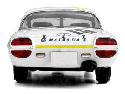 Mazda 110 S Cosmo Sports RHD (Right Hand Drive) #19 "Marathon de la Route" (1968) 1/64 Diecast Model Car