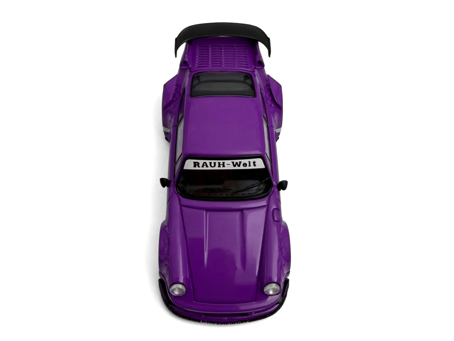 RWB 930 Purple with White Stripes 1/64 Diecast Model Car
