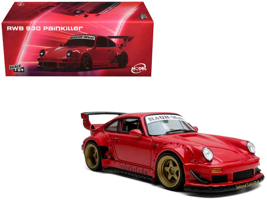 RWB 930 "Painkiller" Red 1/64 Diecast Model Car