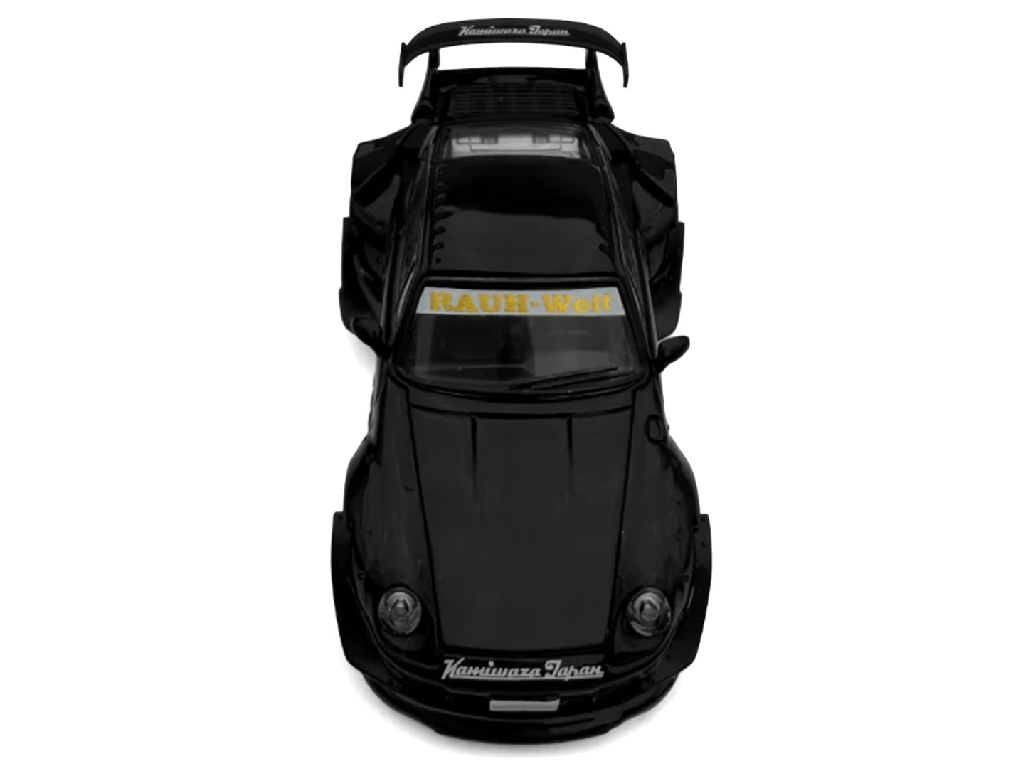 RWB 993 "Gespenst" Black 1/64 Diecast Model Car