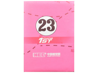 RWB 993 #23 Pink Version with Graphics "Hobby Expo China 2026 Event Edition" 1/64 Diecast Model Car