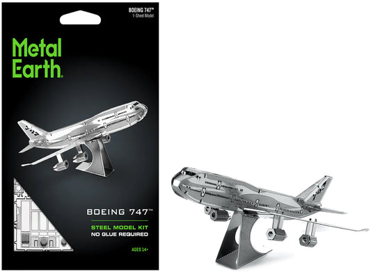 Model Kit Boeing 747 Commercial Aircraft (Easy Difficulty) Steel Model