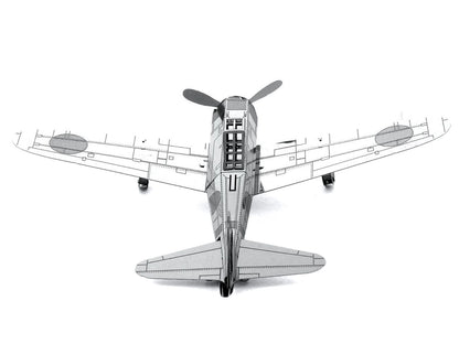 Model Kit Mitsubishi Zero Fighter Aircraft "Imperial Japanese Navy Air Service" (Moderate Difficulty) Steel Model