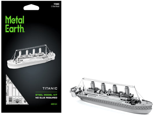 Model Kit Titanic Ship (Moderate Difficulty) Steel Model