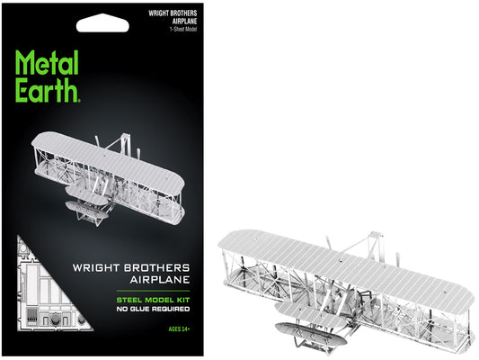 Model Kit Wright Brothers Airplane (Moderate Difficulty) Steel Model