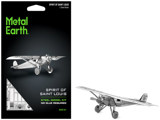 Model Kit Spirit Of Saint Louis Monoplane Aircraft (Moderate Difficulty) Steel Model